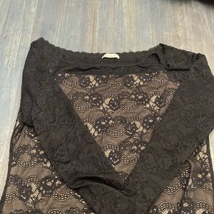 Women’s black lace dress